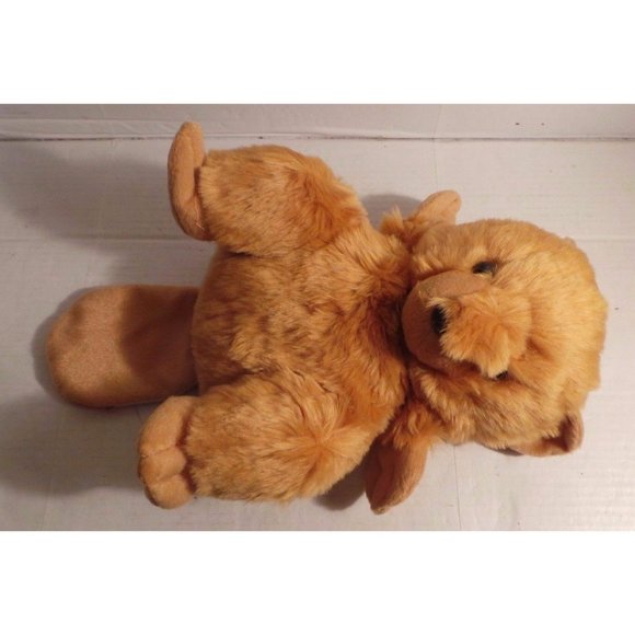 Beaver Plush stuffed Canadian flag tail Manila - Picture 3 of 10